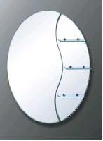 Oglinda 80x60 cm cu etajera YH-964 GOBE
