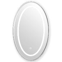 Oglinda baie cu lumina rece LED 80x50 cm oval GLADYS